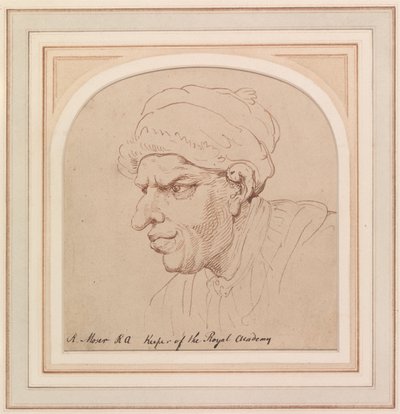 George Moser by Thomas Rowlandson